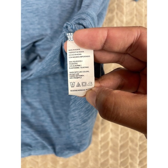 G.H. Bass & Co. Mens Blue Short Sleeve ‎ Polo Performance Shirt Size XL - Picture 8 of 12